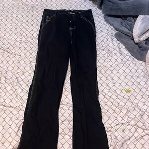 Black baggy song jeans